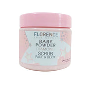 Body Scrub-Florence-Baby Powder Face & Body Scrub-U-300ML