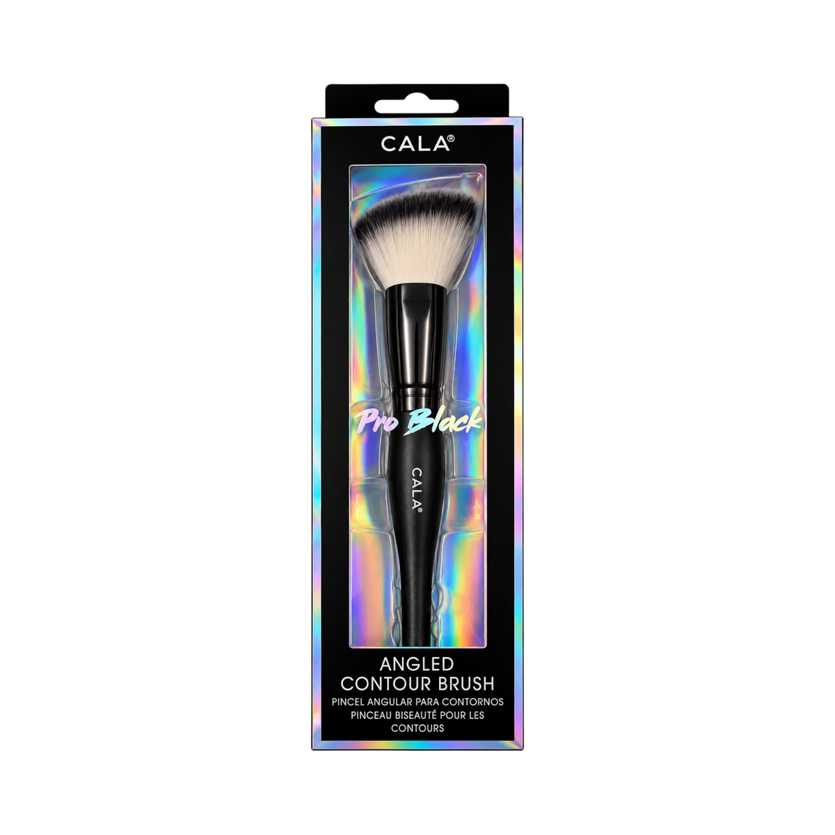Pro Black Angled Contour Brush