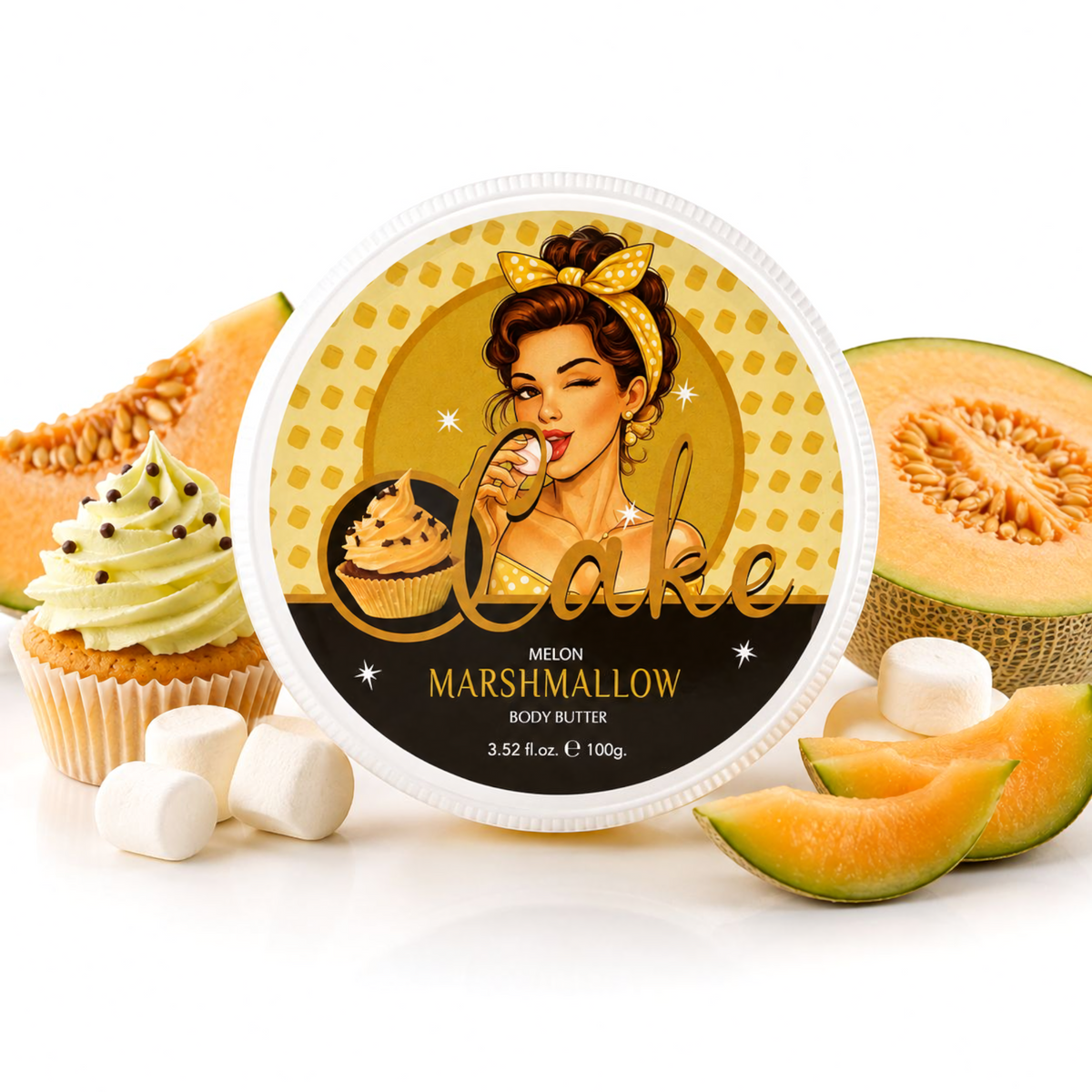 Cake Melon Marshmallow Body Butter