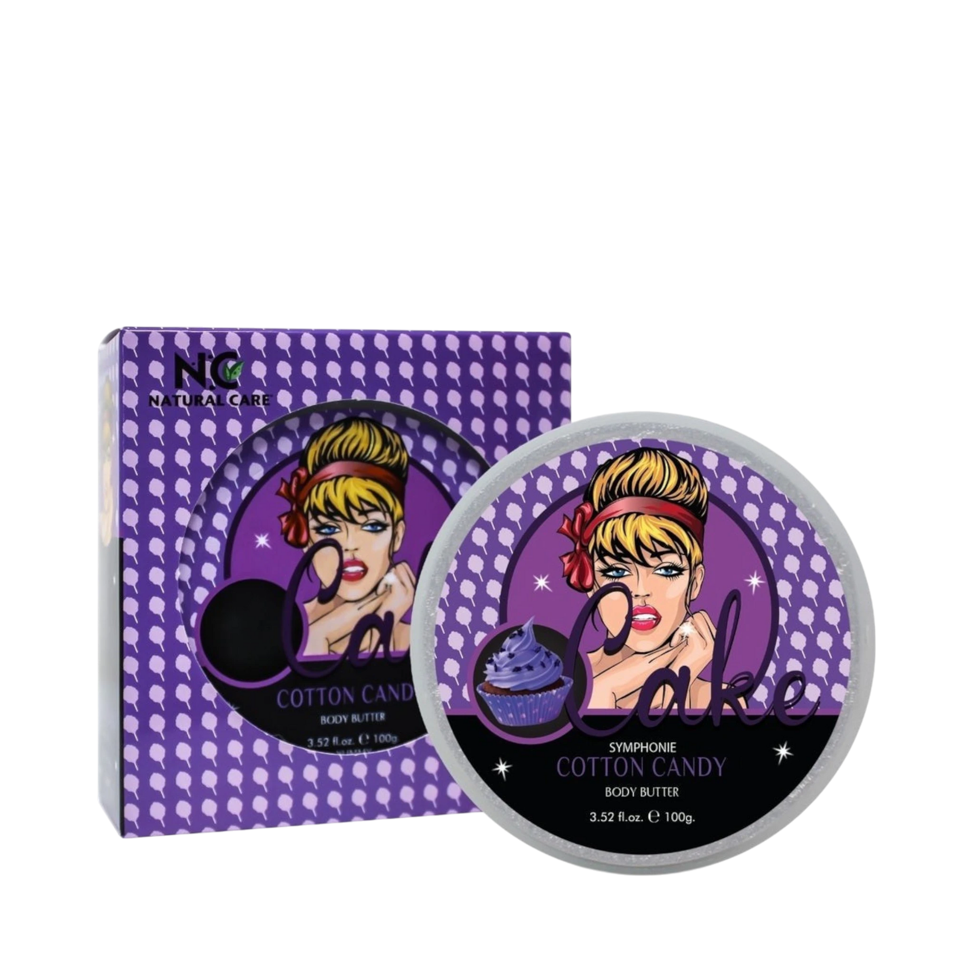 Body Butter-Natural Care-Cotton Candy Body Butter-F-100G