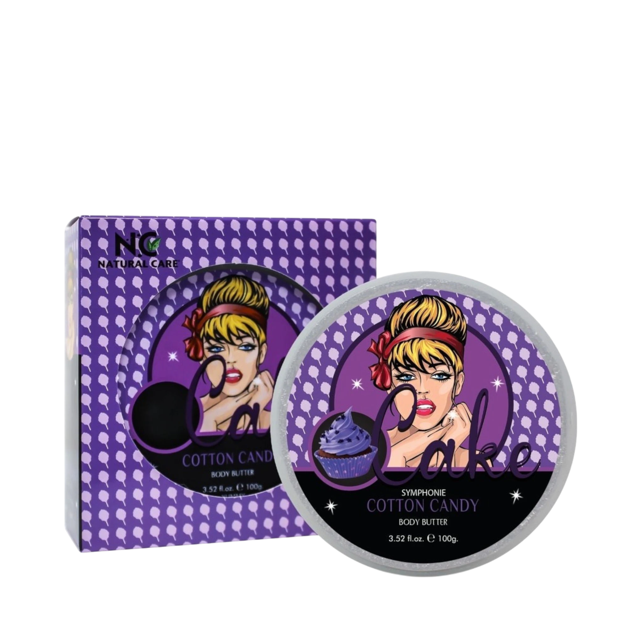 Body Butter-Natural Care-Cotton Candy Body Butter-F-100G