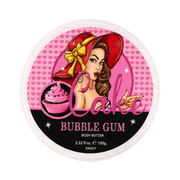 Natural Care Cake Bubble Gum Body Butter 100 g jar lid