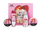 Skin Care Set-Natural Care-Shiny Bubble Gum Bath & Body Gift Set-F
