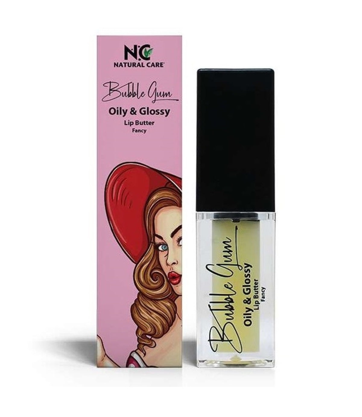 Lip Gloss-Natural Care-Bubble Gum Oily & Glossy Lip Butter-F