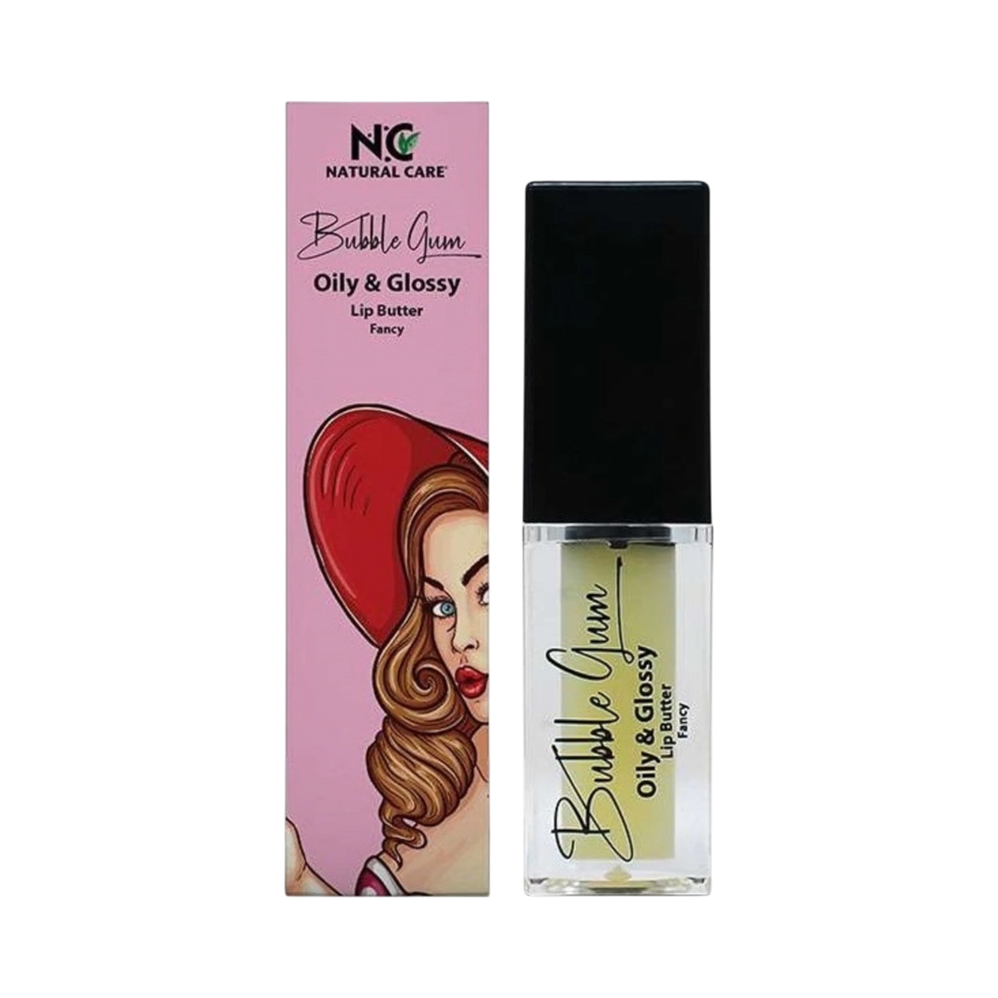 Lip Gloss-Natural Care-Bubble Gum Oily & Glossy Lip Butter-F