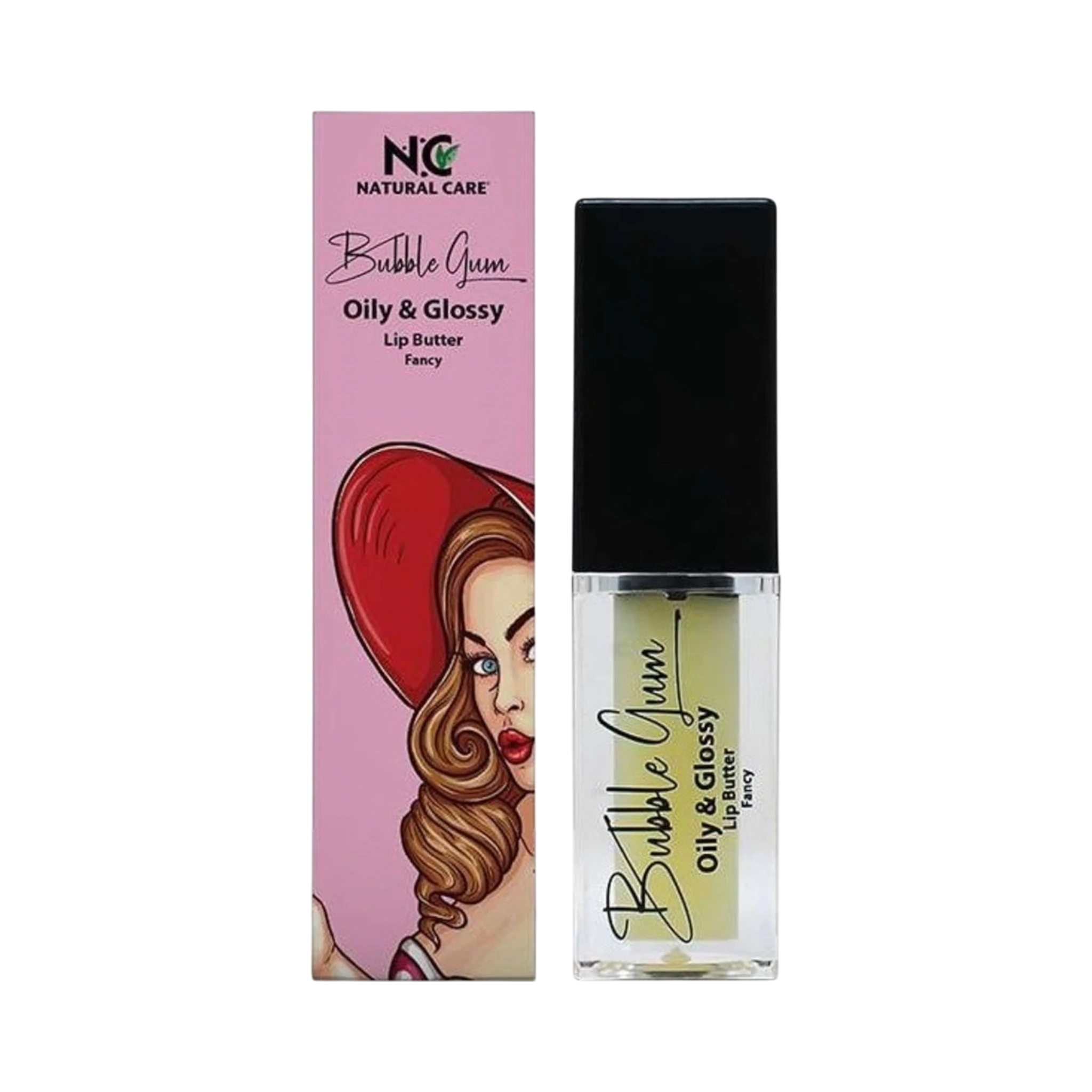 Lip Gloss-Natural Care-Bubble Gum Oily & Glossy Lip Butter-F