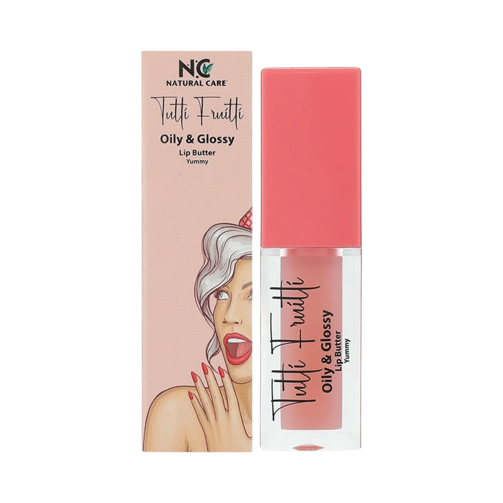 Lip Gloss-Natural Care-Tutti Fruiti Oily & Glossy Lip Butter-F