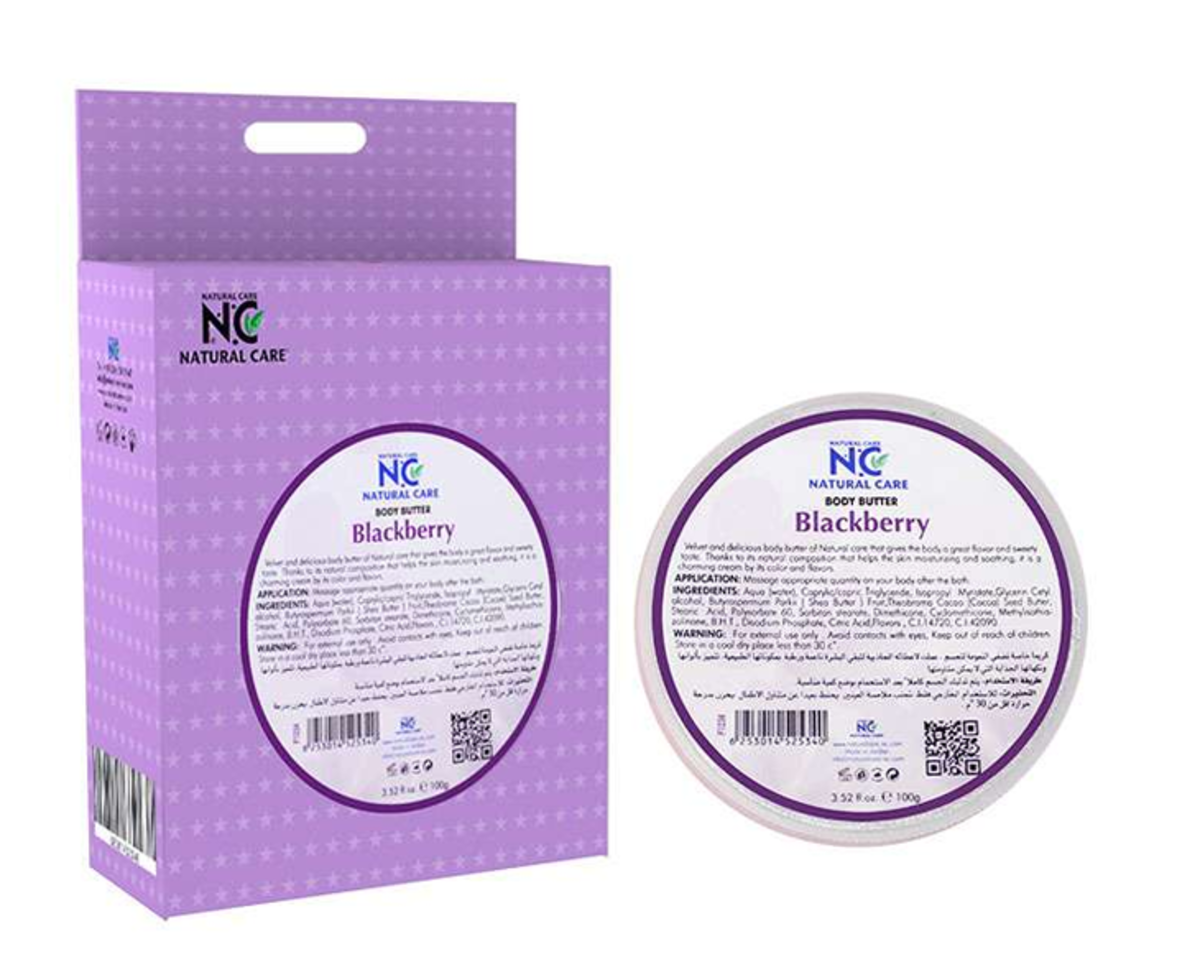 Body Butter-Natural Care-Blackberry Body Butter-F-100G