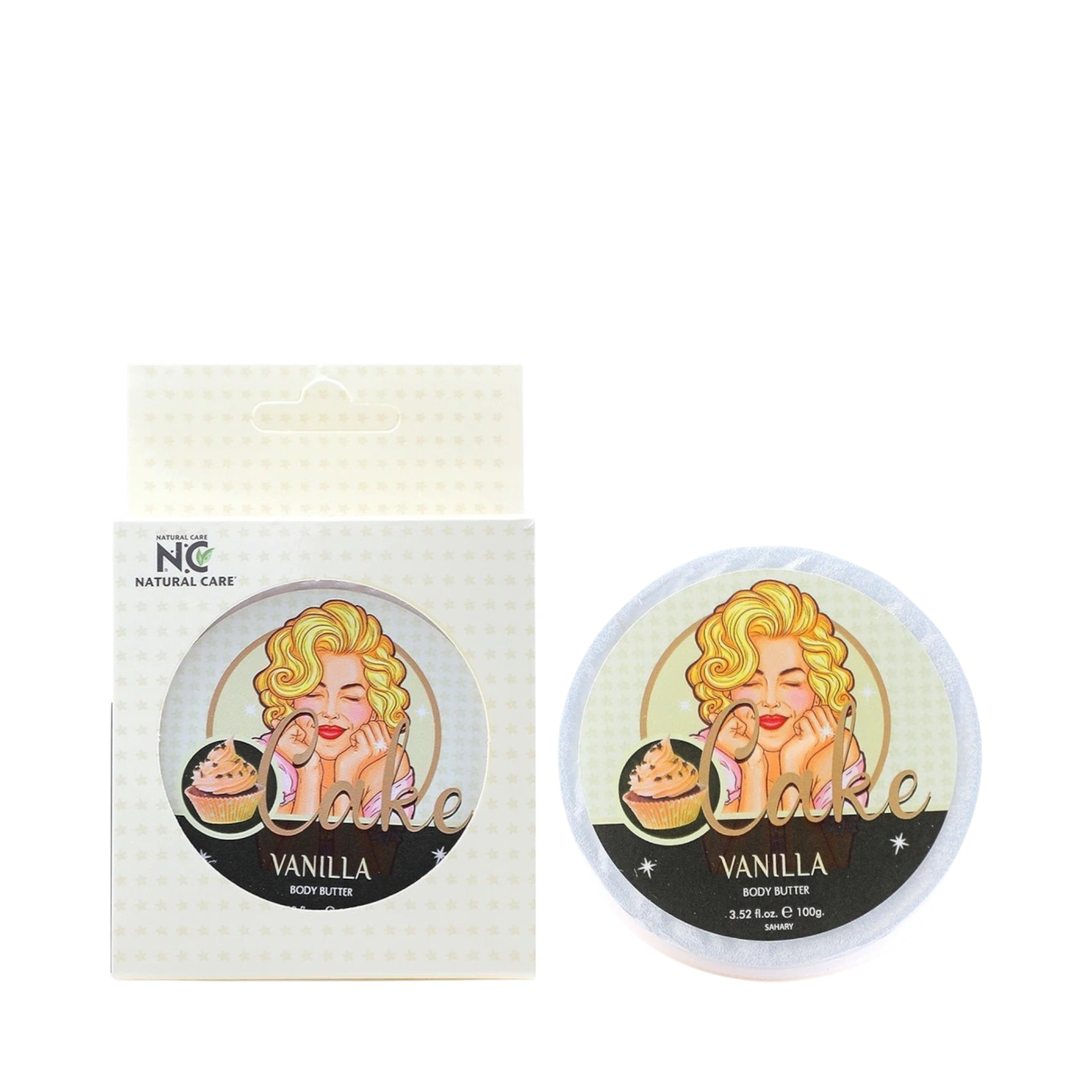 Body Butter-Natural Care-Cake Vanilla Body Butter-F-100G