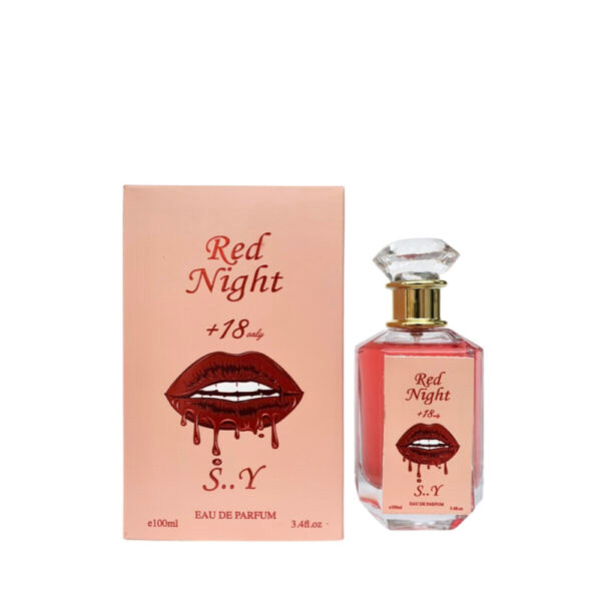 Perfume-Moda Body Shop-Red Night +18 Sexy Eau de Parfum-F-100ML