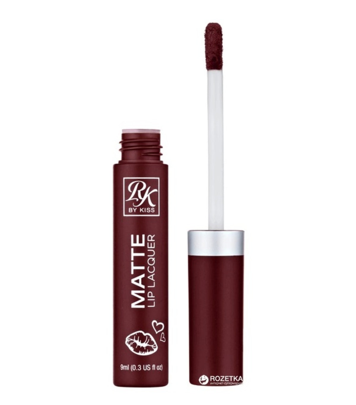 Lipstick-Ruby Kisses-Matte Lip Lacquer Lipstick-RML10-Rosy-F-3.5G