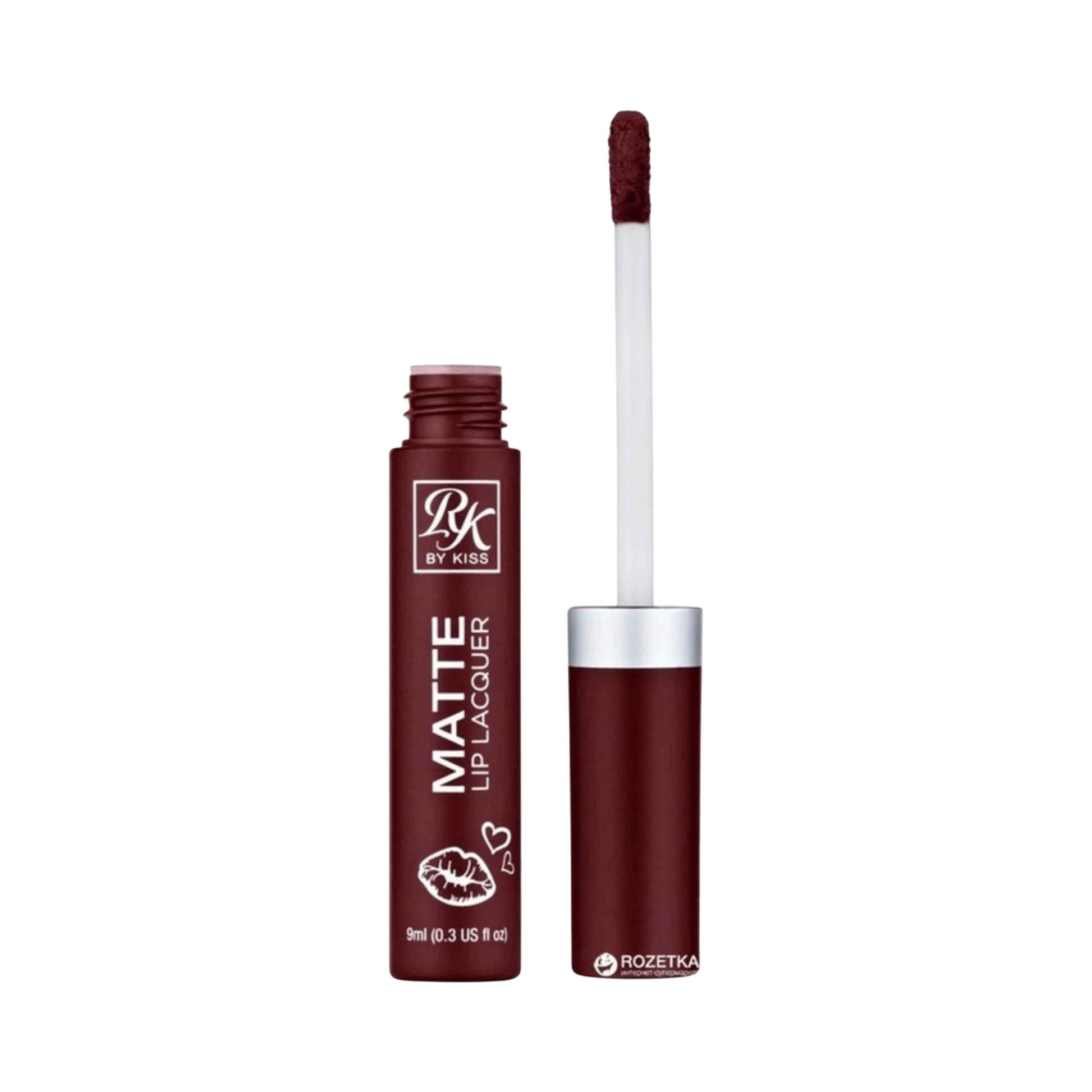 Lipstick-Ruby Kisses-Matte Lip Lacquer Lipstick-RML10-Rosy-F-3.5G