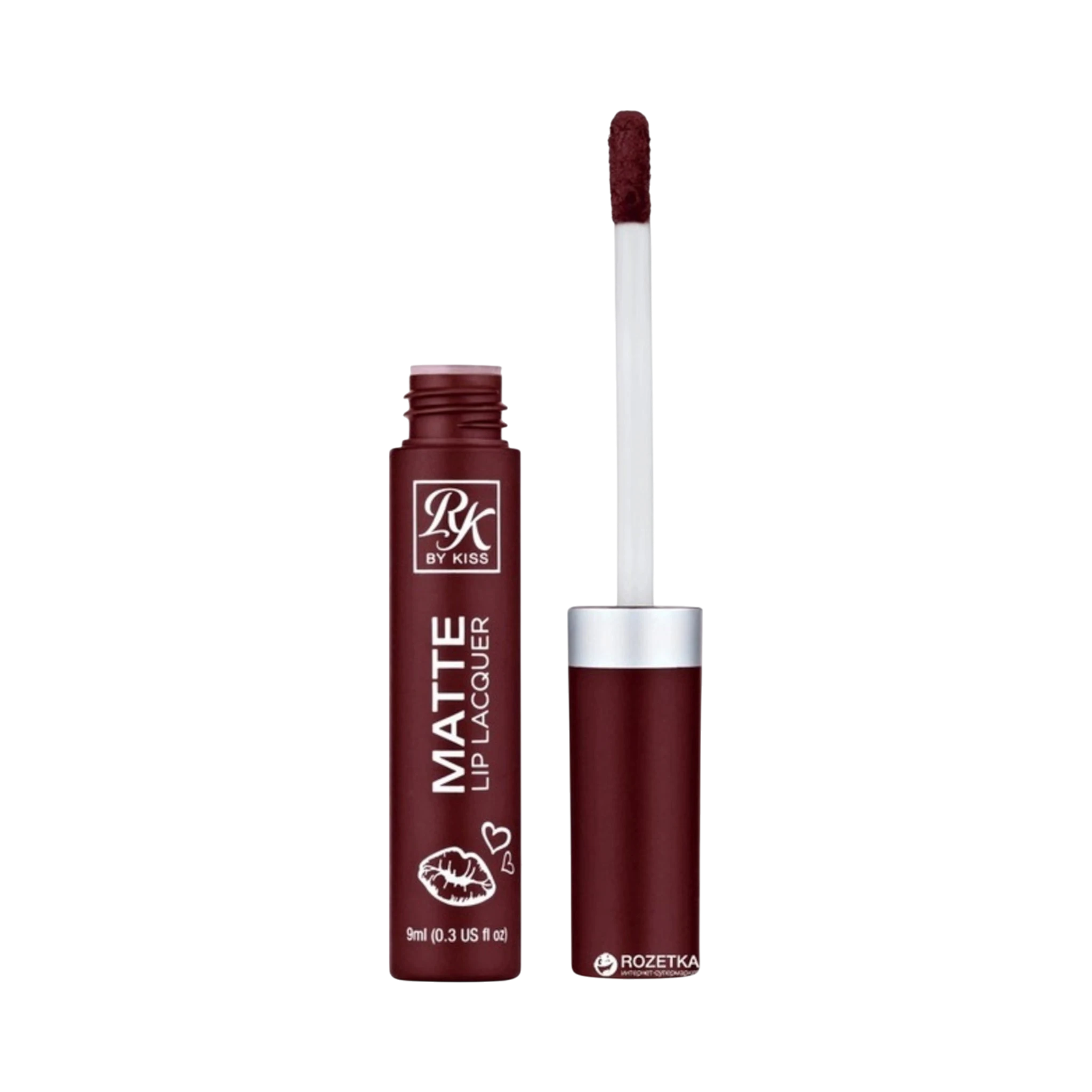 Lipstick-Ruby Kisses-Matte Lip Lacquer Lipstick-RML10-Rosy-F-3.5G