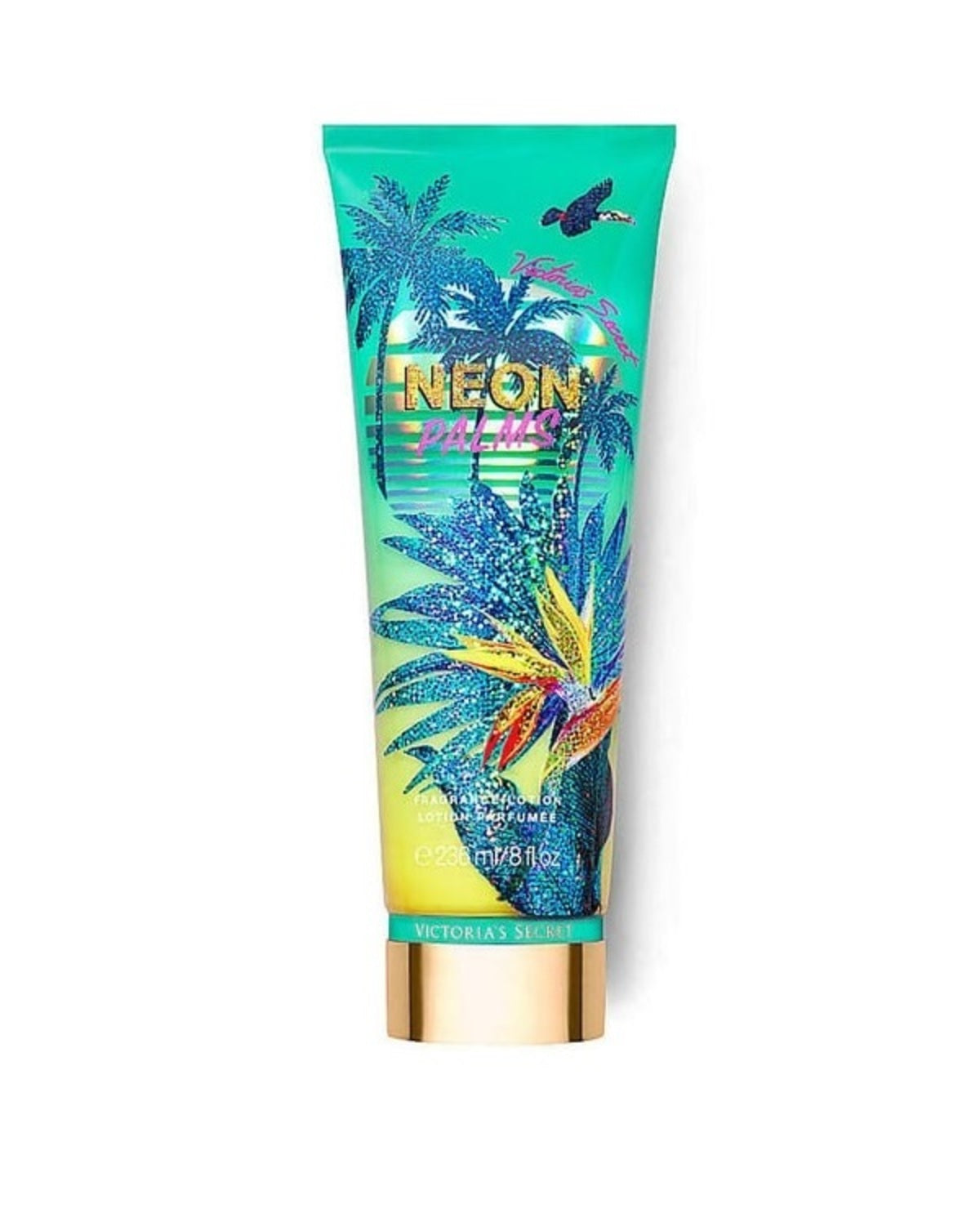 Body Lotion-Victoria's Secret-Neon Palms Fragrance Lotion-F-236ML
