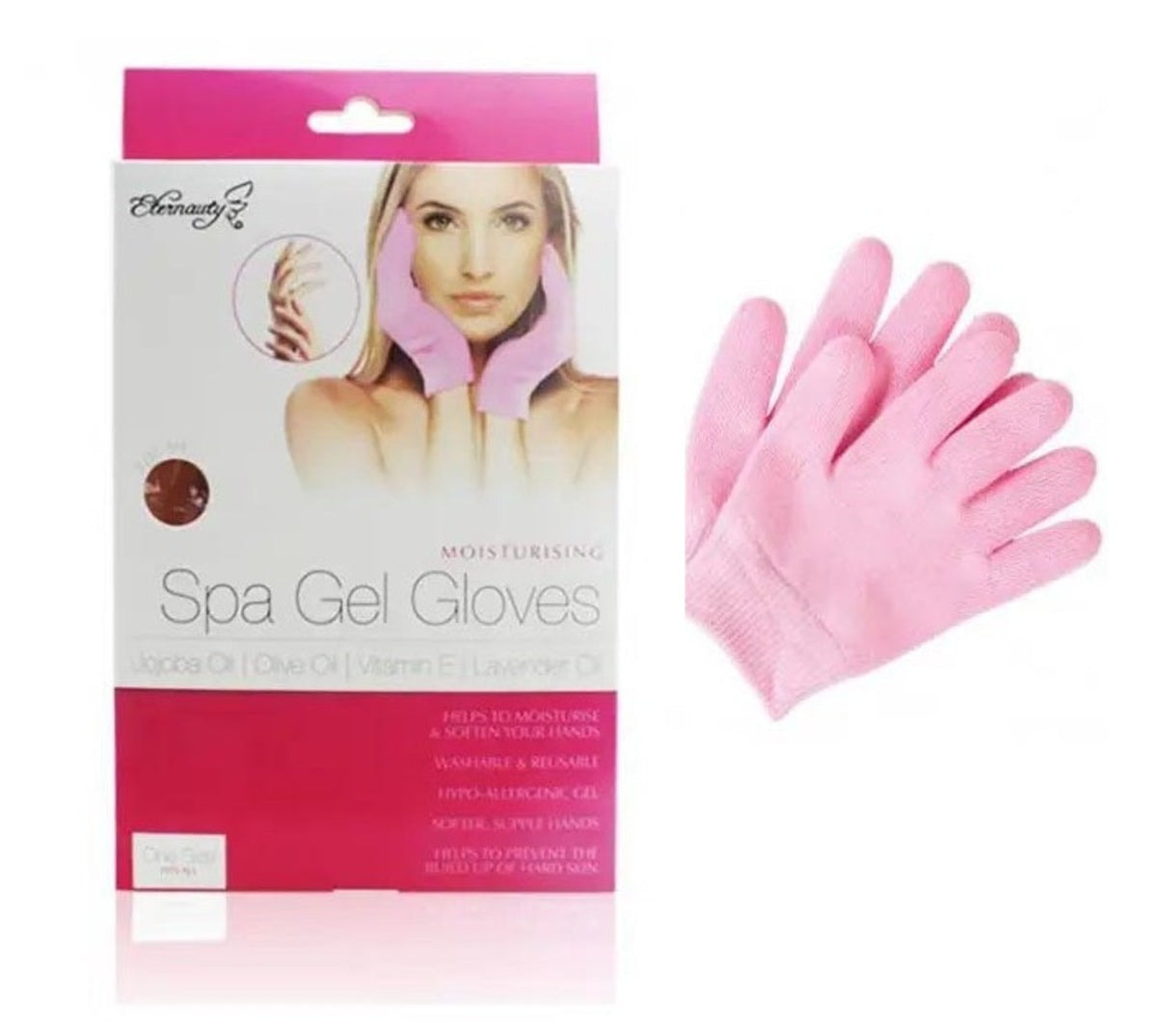 Hand Mask-SGS-Spa Moisturising Gel Gloves-F-1PAIR