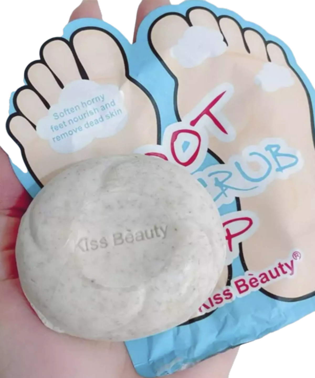 Foot Mask-Kiss Beauty-Foot Scrub Soap-U