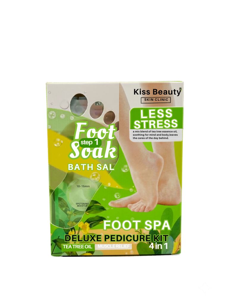 Tea Tree Oil Muscle Relief Foot Spa Deluxe Pedicure Kit