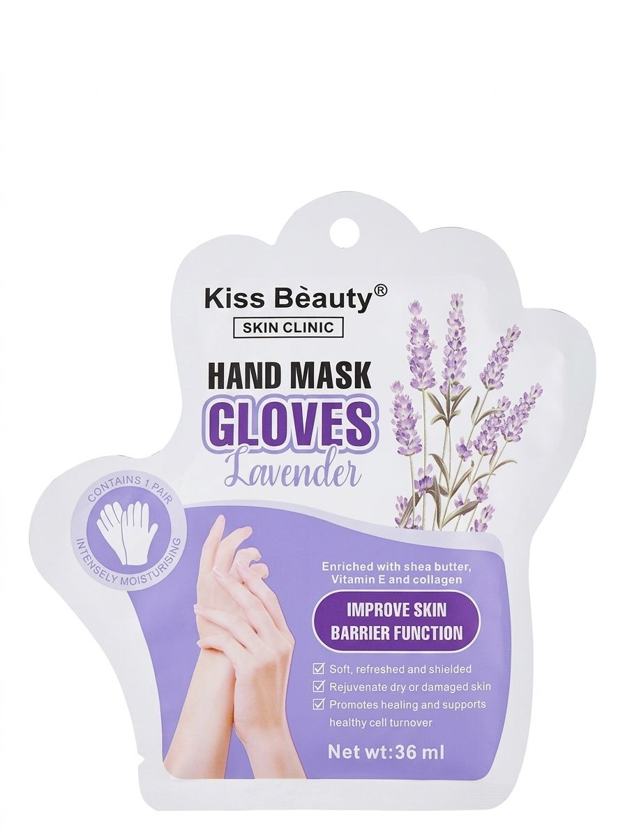 Lavender Hand Mask Gloves