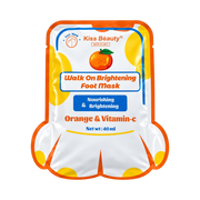 Orange & Vitamin C Walk On Brightening Foot Mask