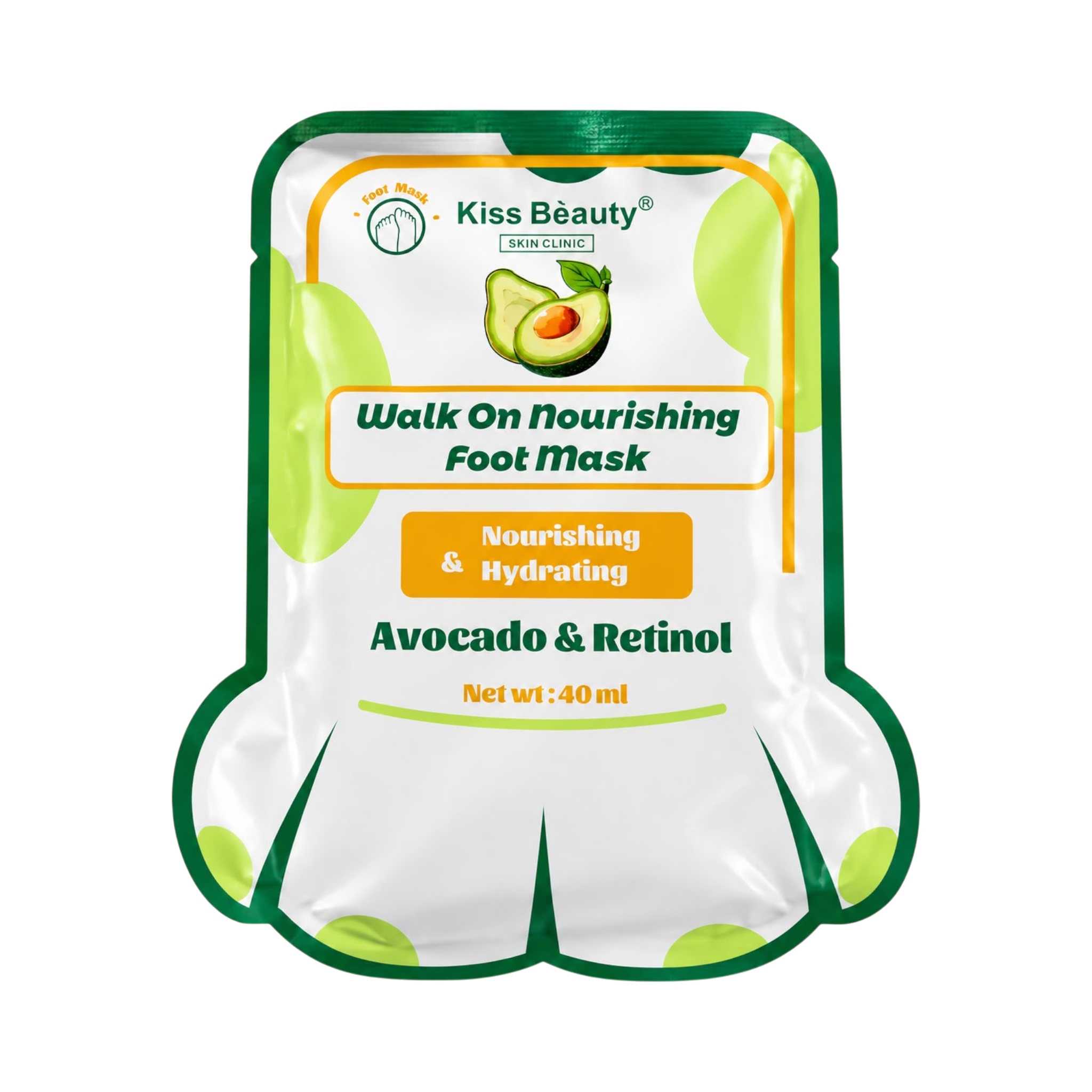 Avocado & Retinol Walk On Nourishing Foot Mask