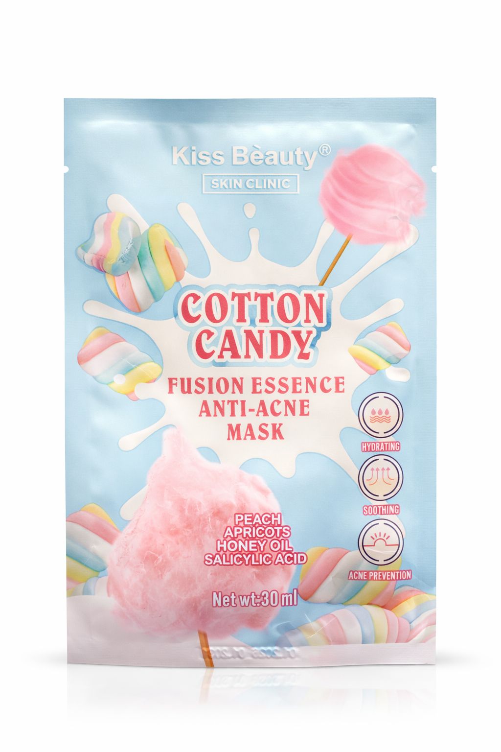 Cotton Candy Fusion Essence Anti-Acne Mask