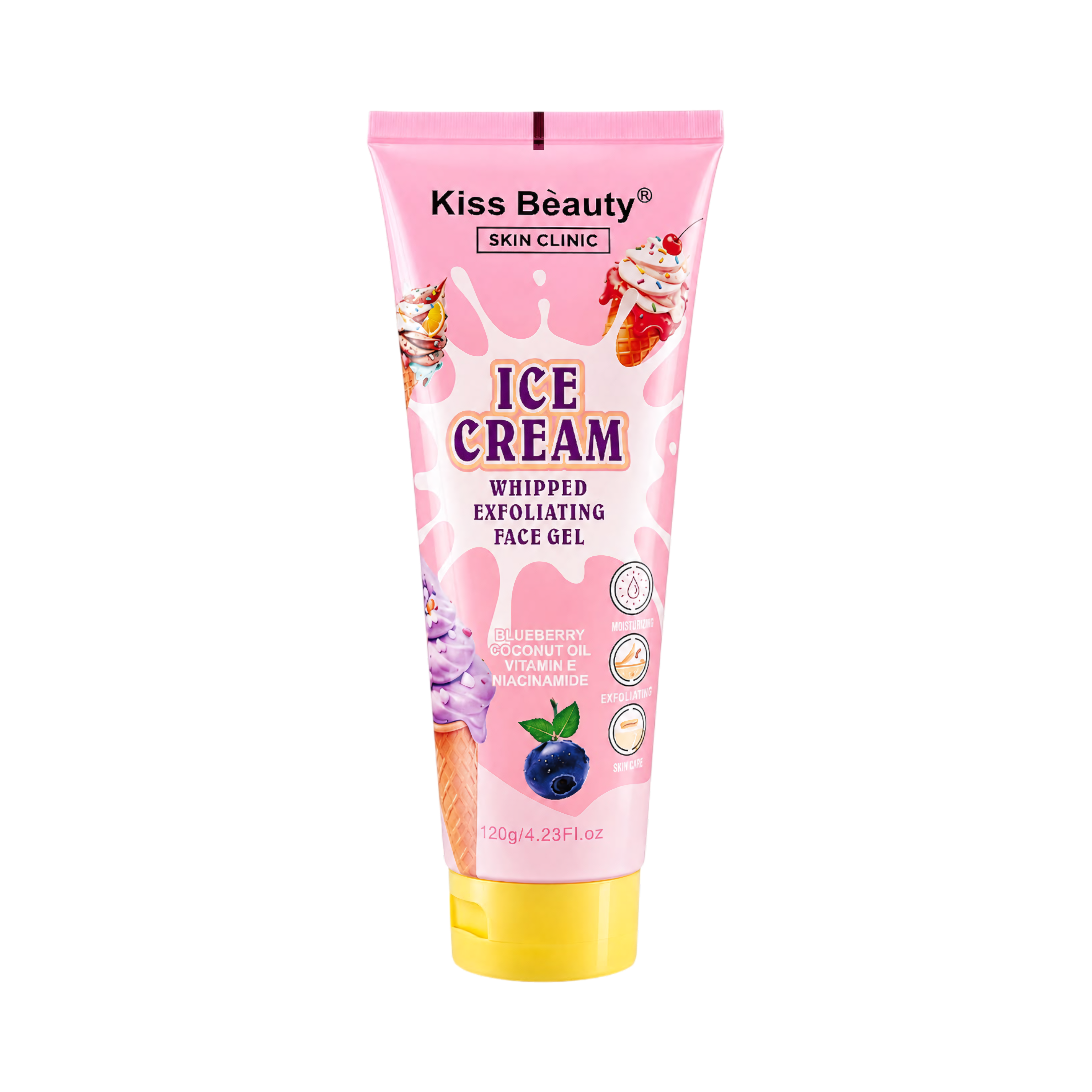 Ice Cream Whipped Exfoliating Face Gel