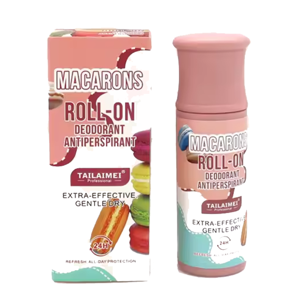 Deodorant-Tailaimei Professional-Macarons Roll On Deodorant Antiperspirant-F-75ML