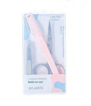 Brow Scissor-Lmltop-Eyebrow Trimming Set-F