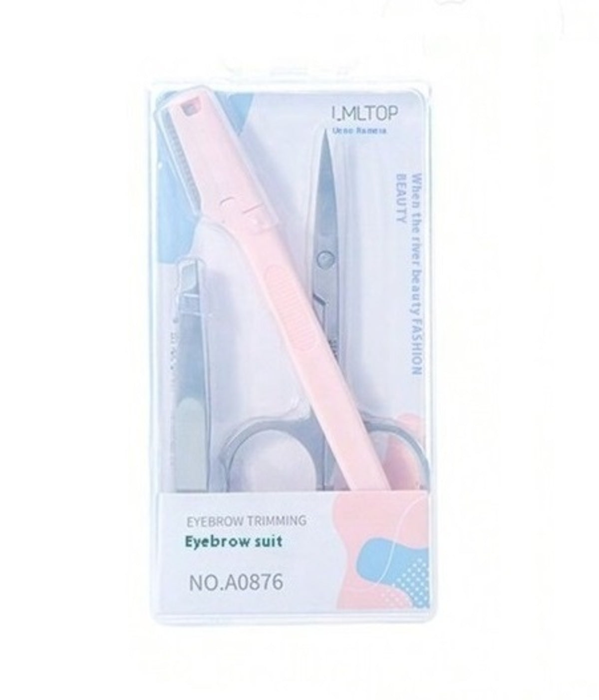 Brow Scissor-Lmltop-Eyebrow Trimming Set-F
