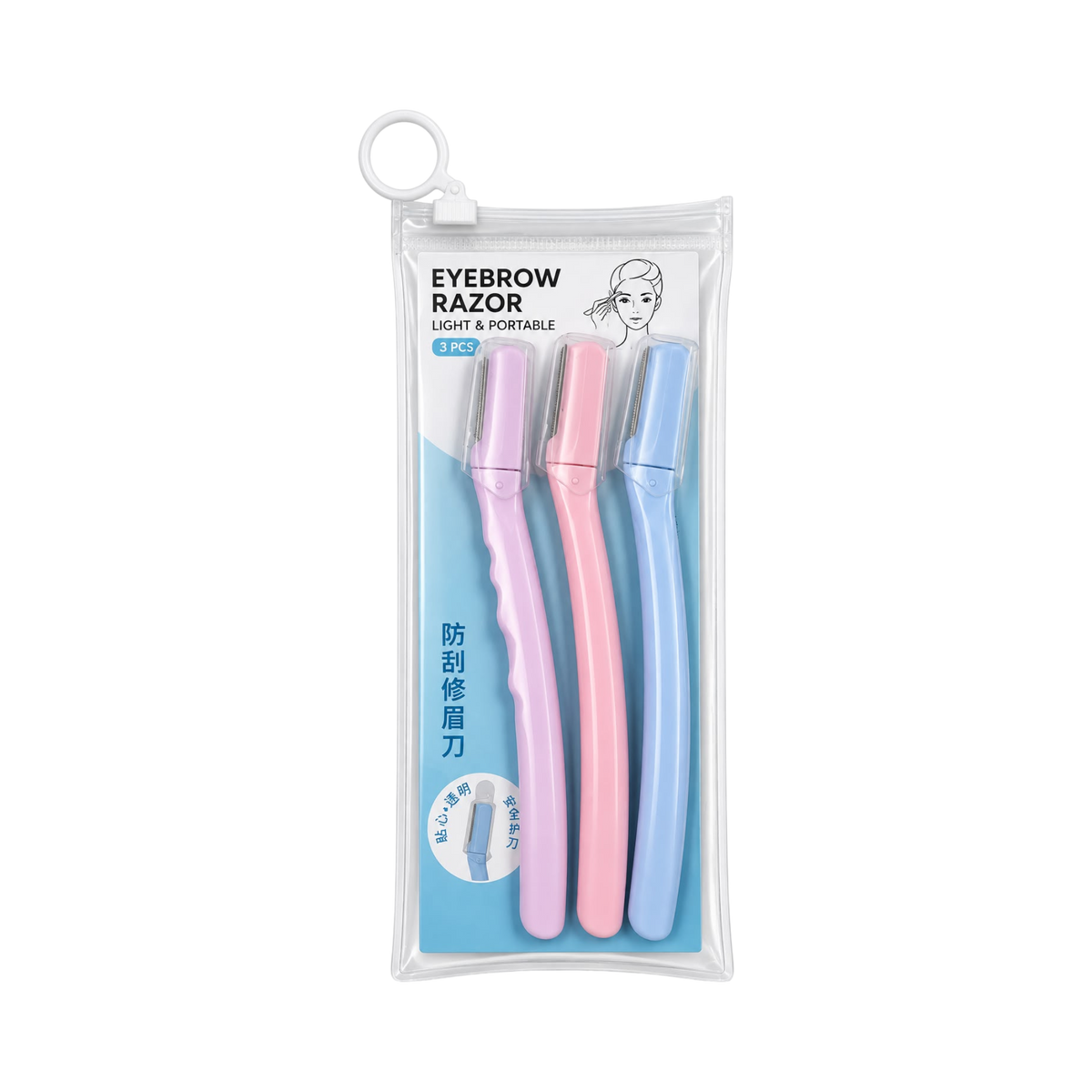 Eyebrow Razor Trio Set