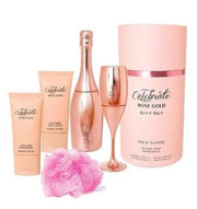 Perfume Set-Sellion Parfums-Celebrate Rose Gold Gift Set-F