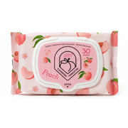 Peach Makeup Remover Cleansing Towelettes