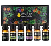 Home Fragrance-Lonkoom-Organic 100% Essential Oils-U-6X10ML