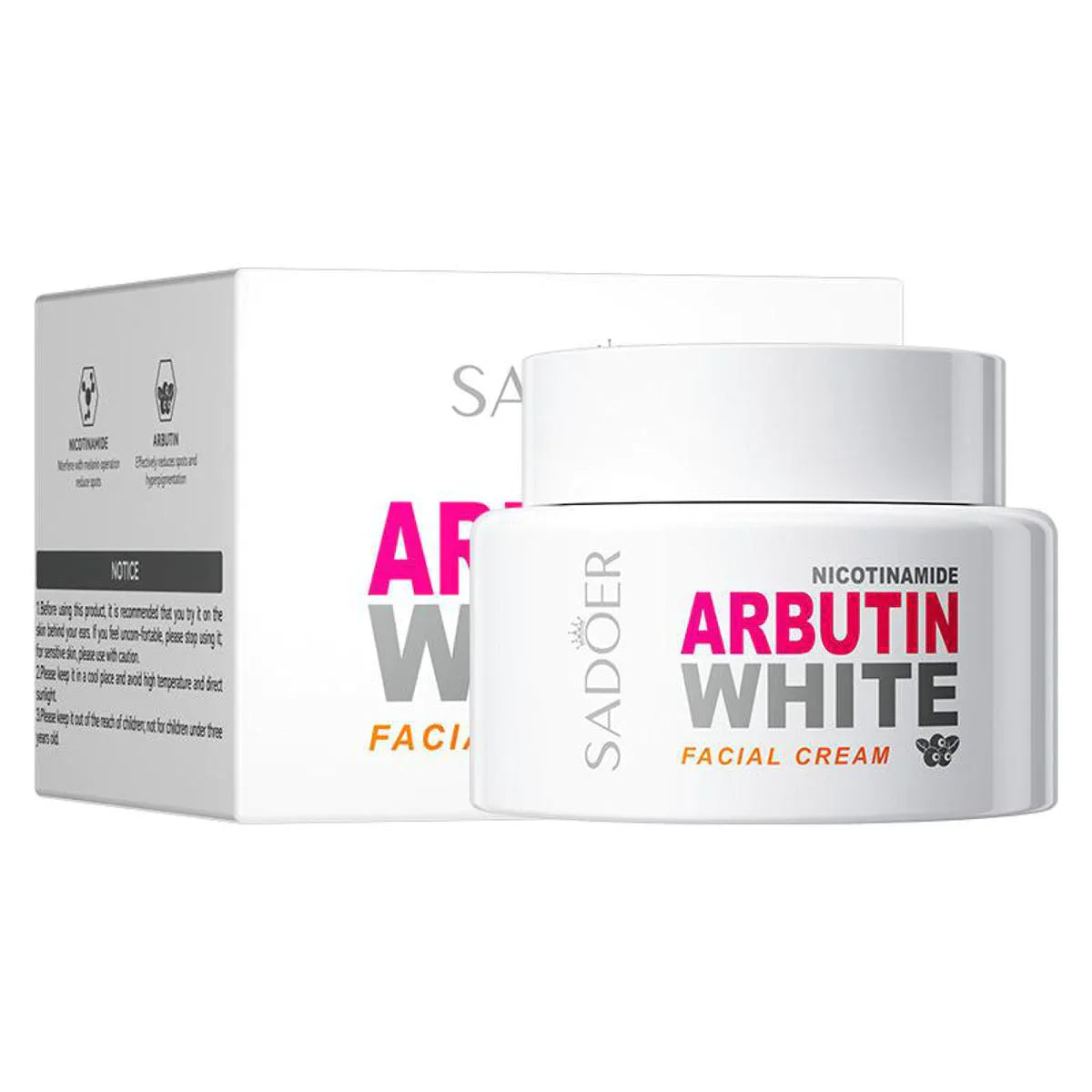 Nicotinamide Arbutin White Facial Cream
