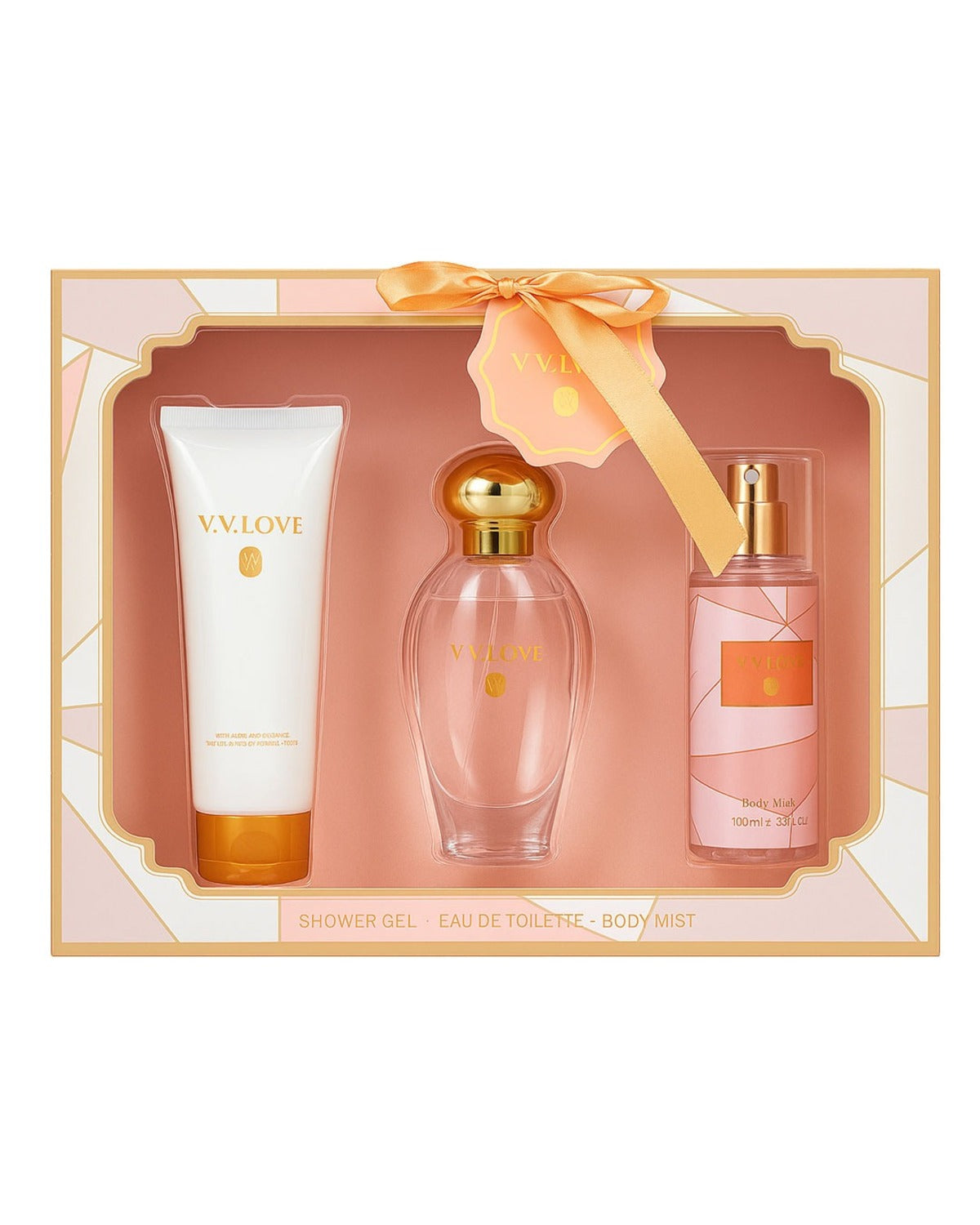 Perfume Set-V.V.Love-Elegant Fragrance Gift Set-F