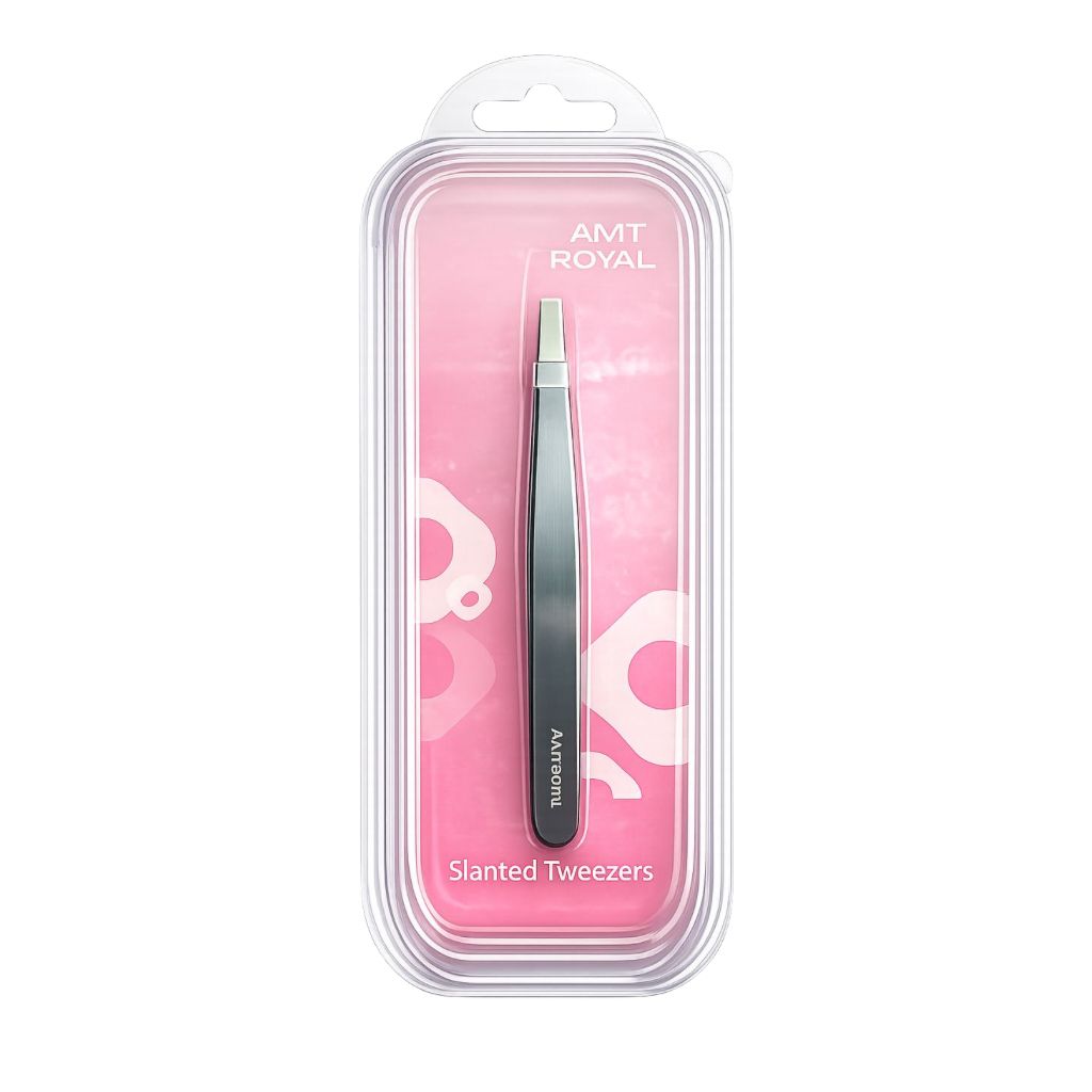 Stainless Steel Slanted Tweezers N1