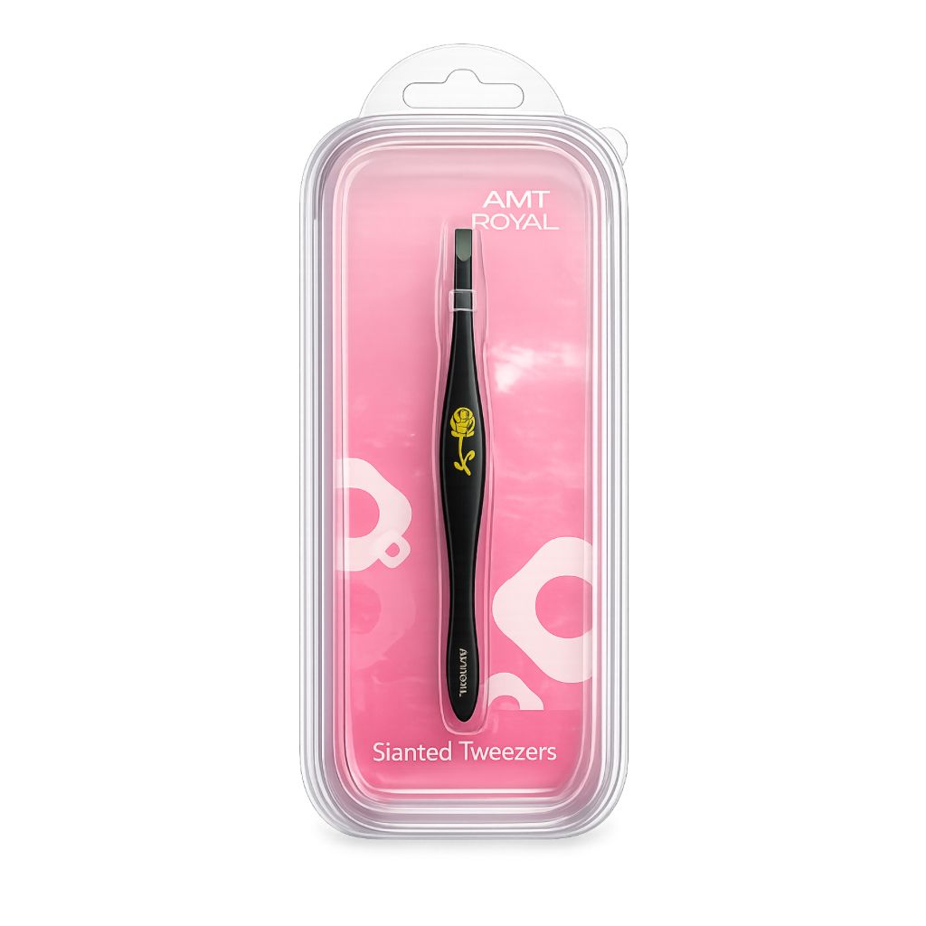 Stainless Steel Slanted Tweezers N4