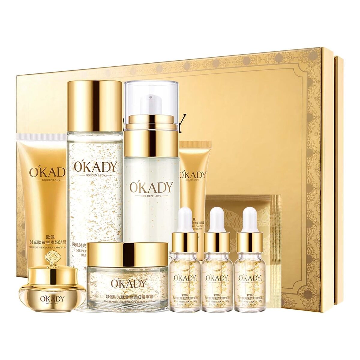 Skin Care Set-Okady-Anti Aging Skin Care Set-F-10PCS