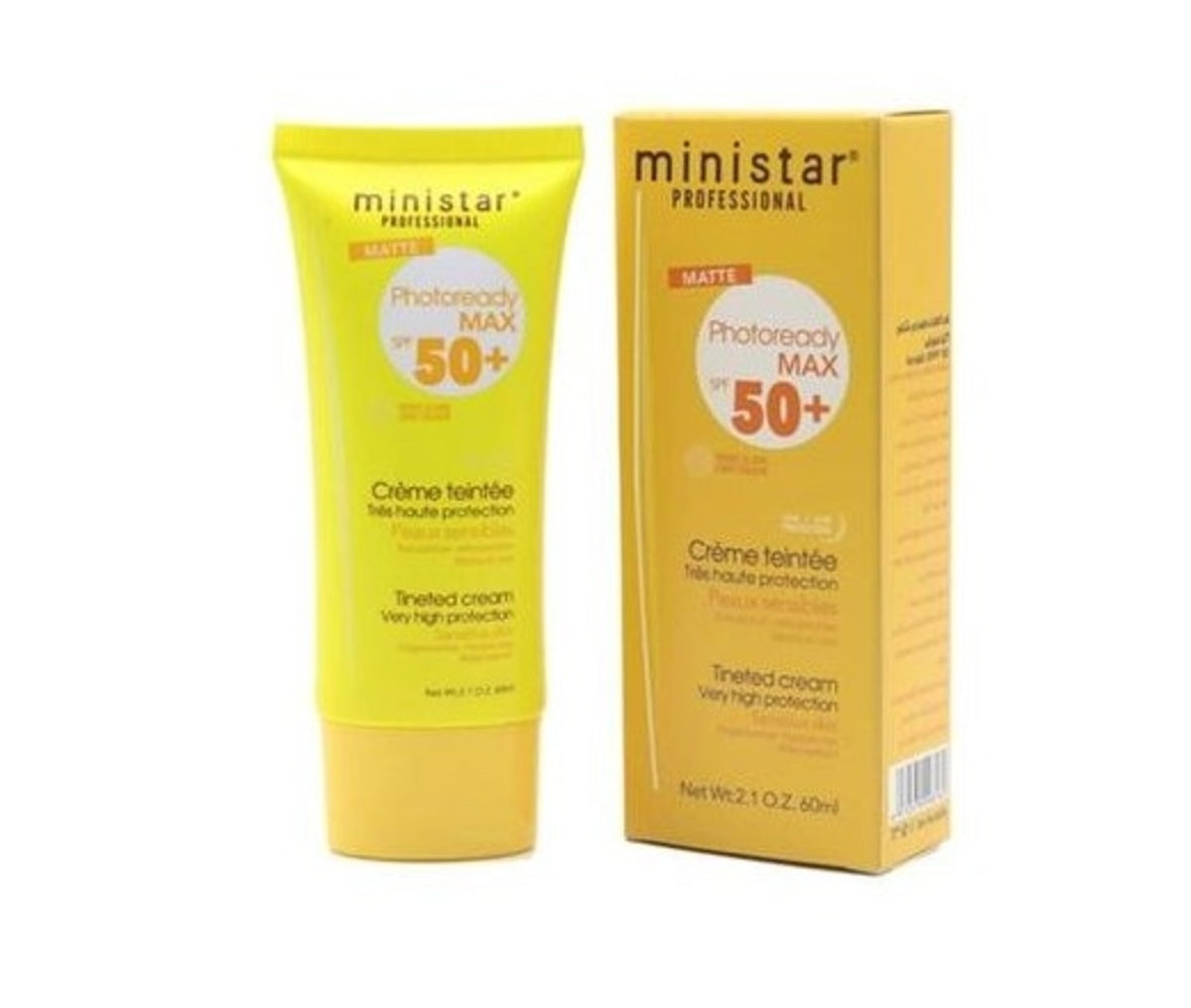 Sunscreen-Ministar Professional-BB Cream with Avocado Oil & Shea Butter-F-60ML