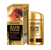 Sunscreen-Dr. Rashel-Gold & Collagen Anti-aging Sun Cream SPF 75+-U-80G