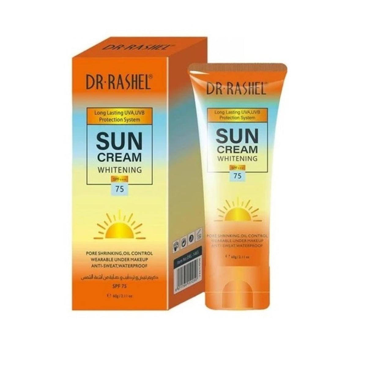 Sunscreen-Dr. Rashel-Sun Cream Whitening SPF 75-U-60G