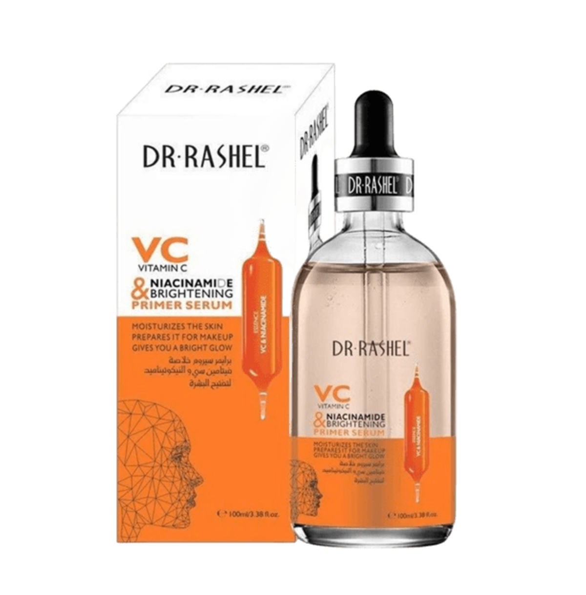 Face Primer-Dr. Rashel-Vitamin C Niacinamide & Brightening Primer Serum-U-100ML