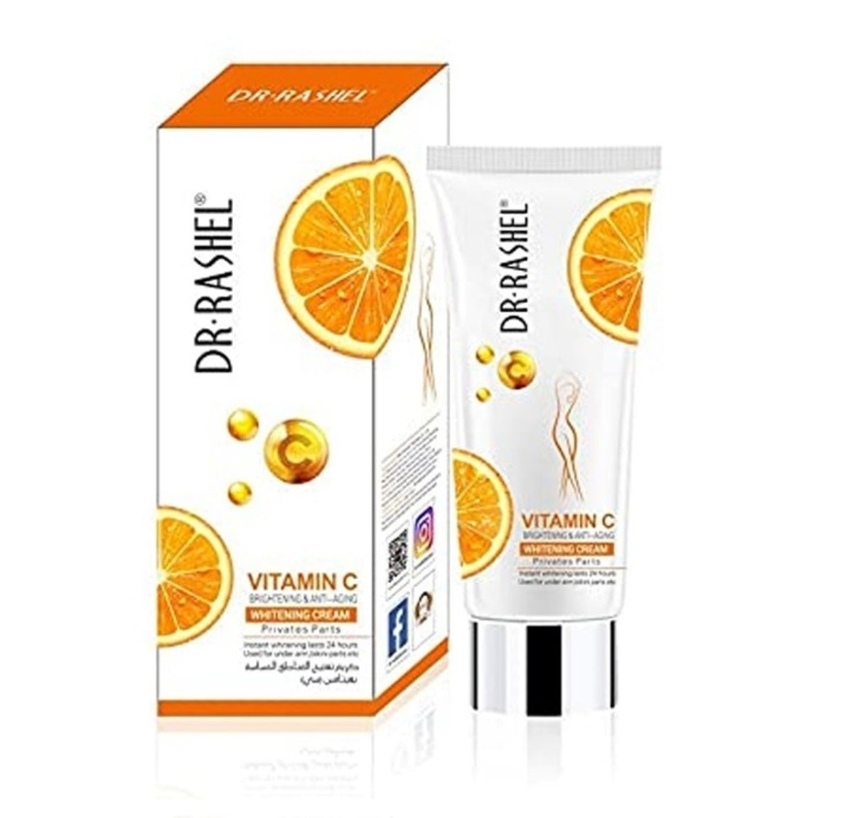 Face Cream-Dr. Rashel-Brightening & Anti-aging Vitamin C Face Cream-U-80ML