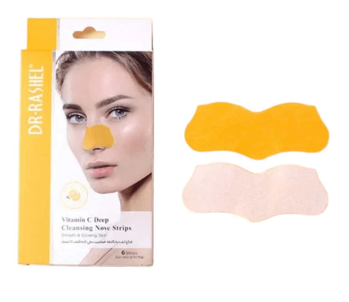 Nose Strips-Dr. Rashel-Vitamin C Deep Cleansing Nose Strips-U-6PCS