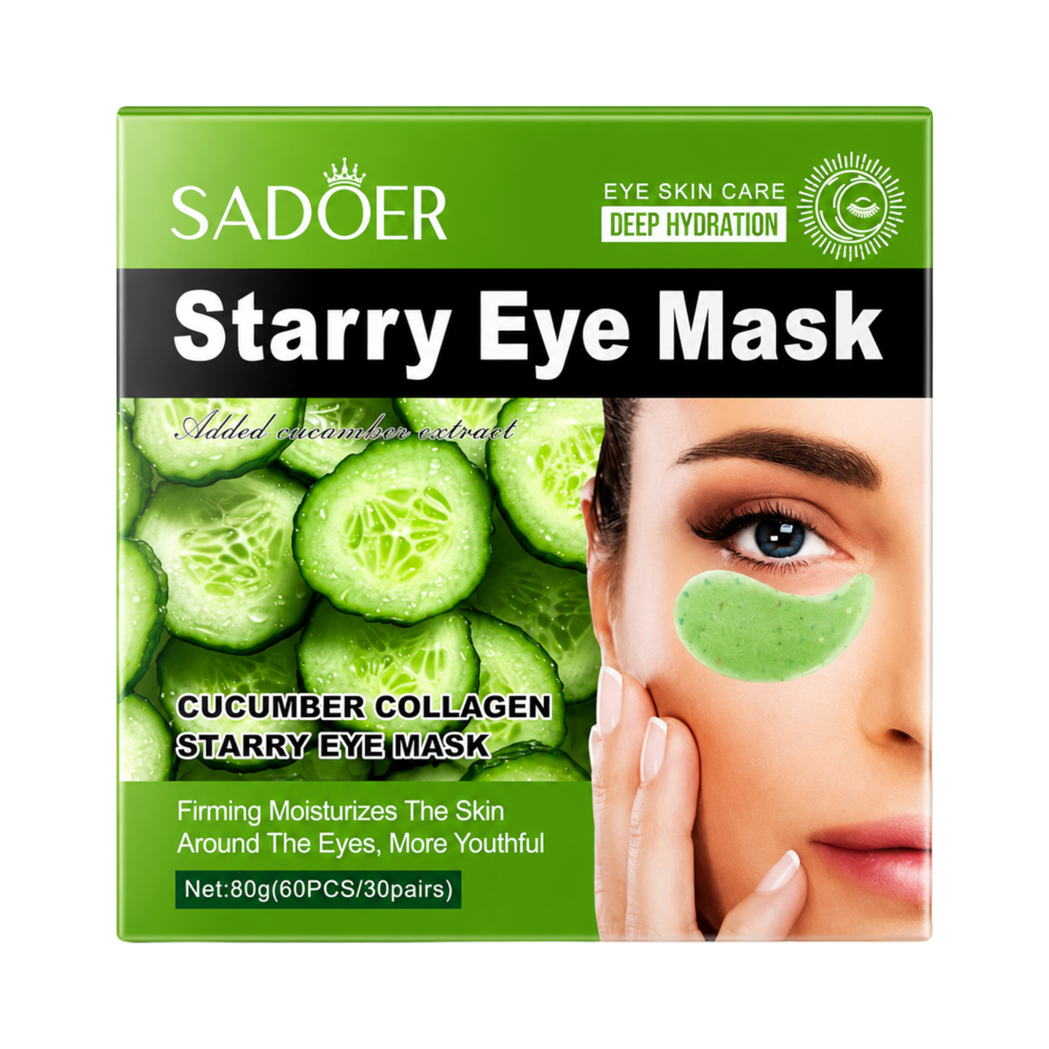Cucumber Collagen Starry Eye Mask