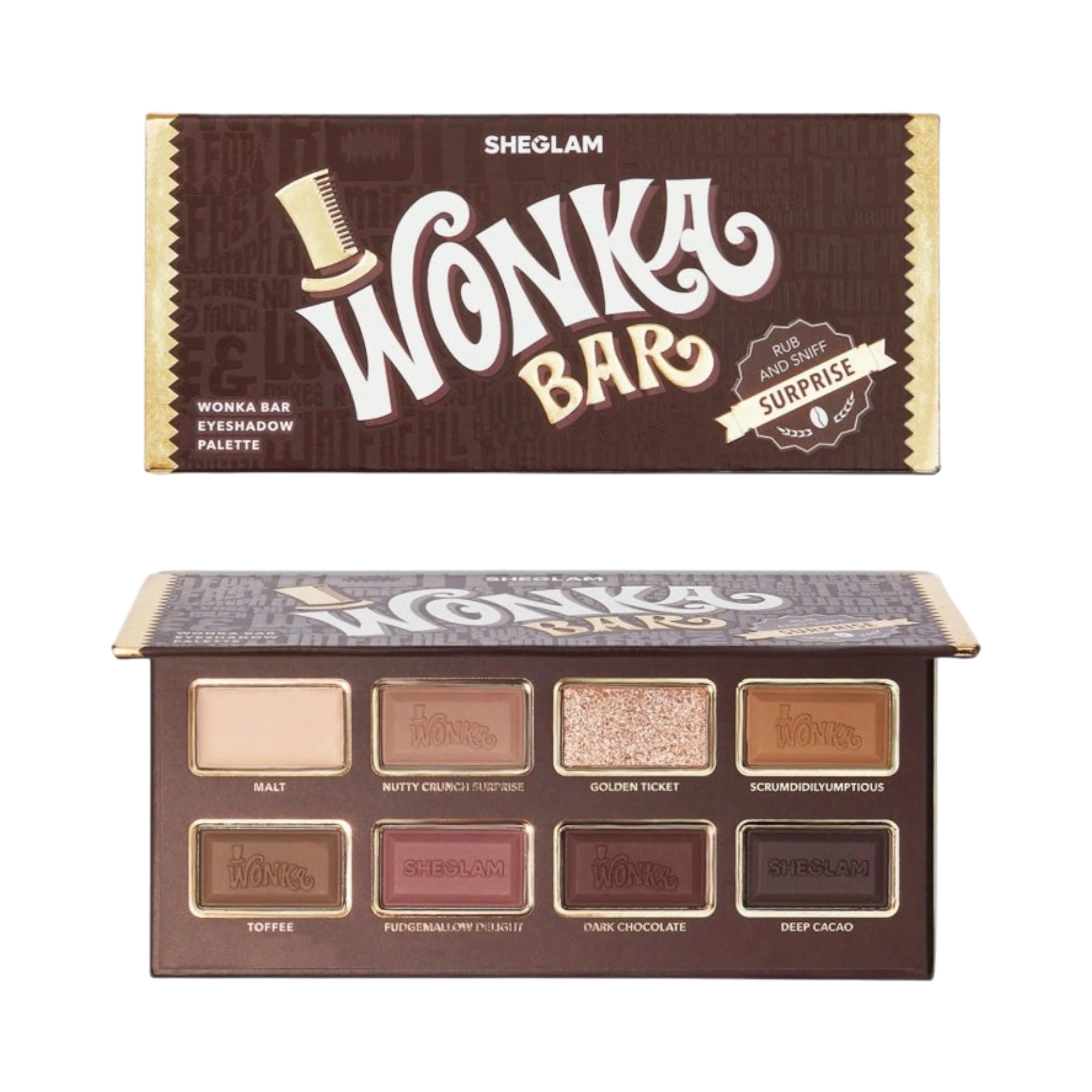 Wonka Bar Eyeshadow Palette