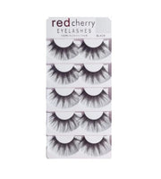 False Eyelashes-Red Cherry-Red Cherry Black False Eyelashes-F