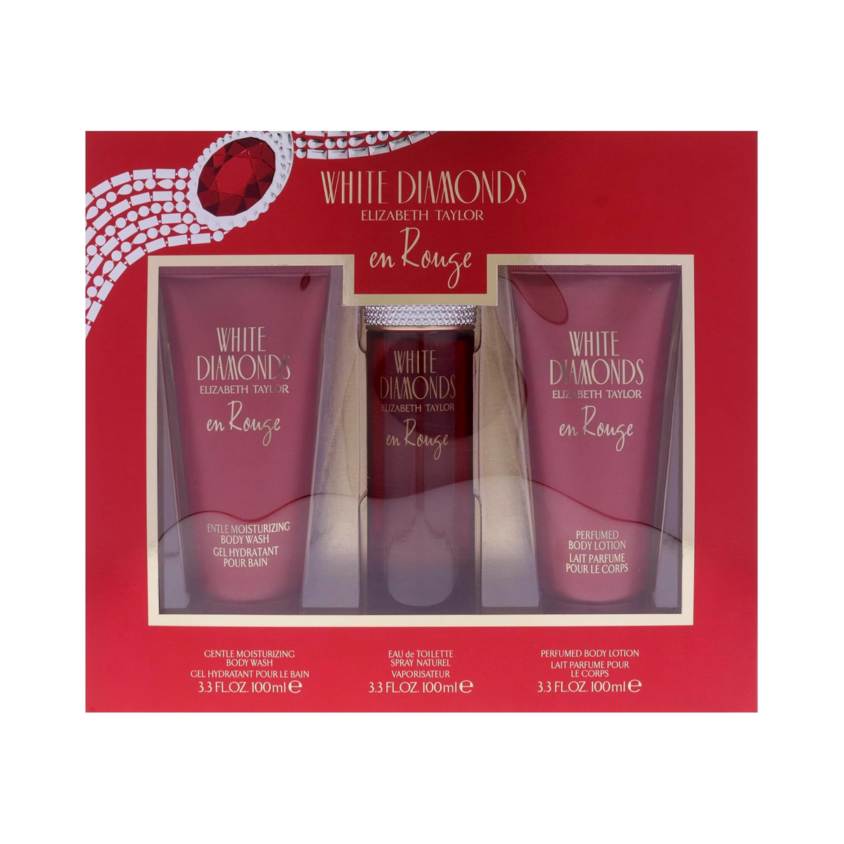 White Diamonds En Rouge Eau de Toilette Gift Set
