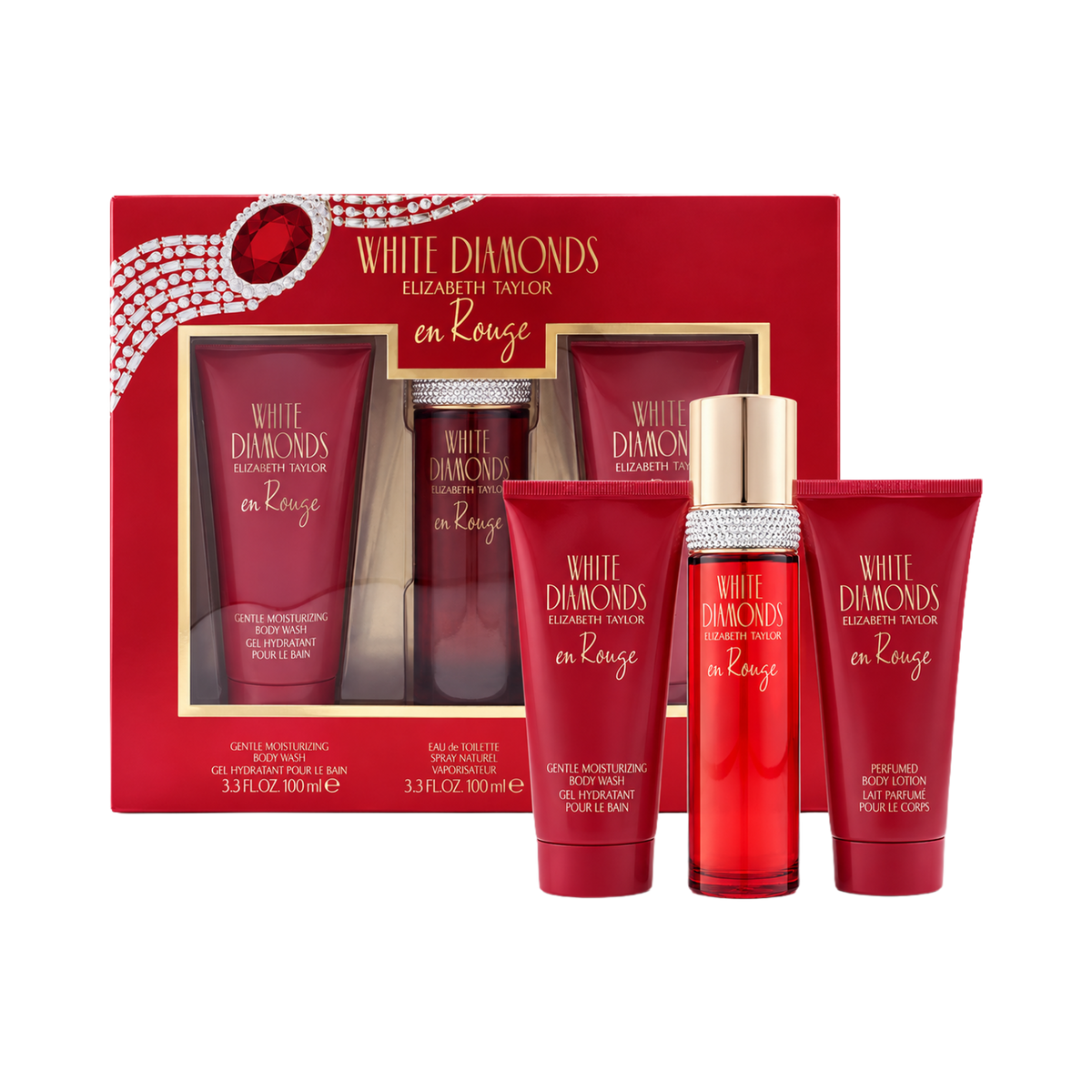 White Diamonds En Rouge Eau de Toilette Gift Set