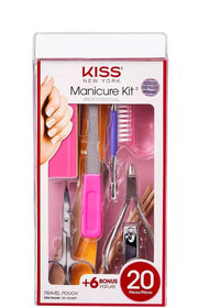 مجموعة مانيكير احترافية باللون الأحمر